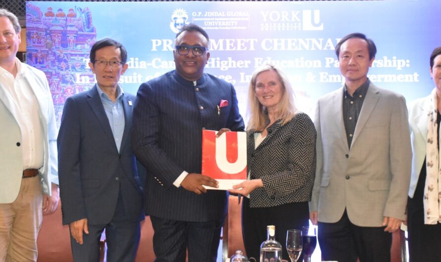 *York University, Canada with O.P. Jindal Global University aim to Strengthen Higher Education in India*